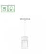 System Shift Basic - Hangit Kristallarmatur, nedhängt, 55x110mm (1100mm tråd), 7W, 4000K, vit
