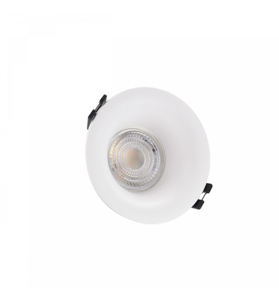 Fiale V Basic GU10 - IP20, Ø86x41mm, vit, rund, utan ljuskälla