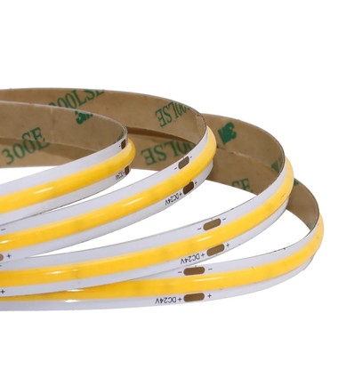 10m 12W/m COB-LED-strip RA95 - 24V DC, IP20, 480 LED per meter, COB LED