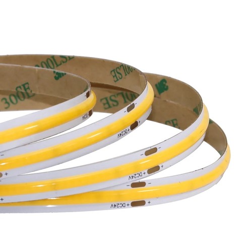 5m 12W/m COB-LED-strip RA95 - 24V DC, IP20, 480 LED per meter, COB LED