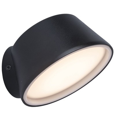 Outlet: LUTEC Dakota Utomhus LED Vägglampa CCT, 12W, IP54, Tuya BT - Antracitgrå