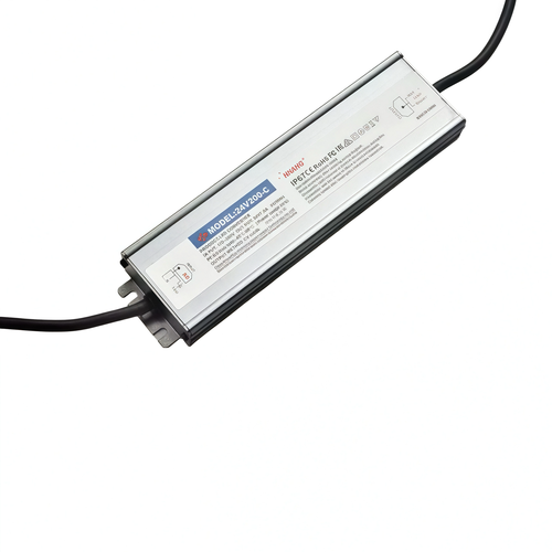 200W / 24V DC strömförsörjning - 8.3A, IP67 vattentät, Flicker free