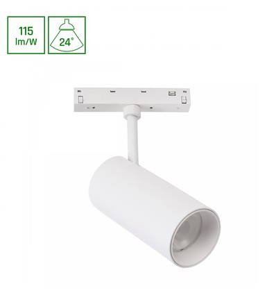 SHIFT Basic Spot - Armatur Riktning, 55x120x180mm, 20W, 4000K, vit