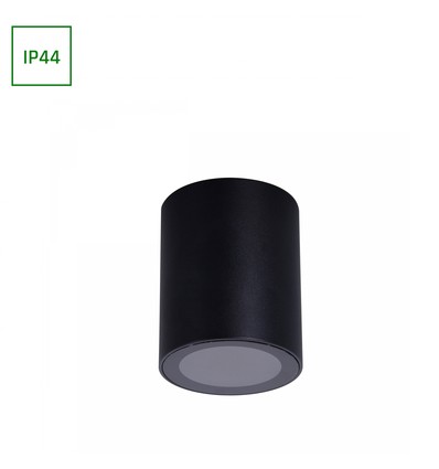 Chloe GU10 - GU10 250V, IP44, 70x90mm, Svart, Rund, Utan Ljuskälla