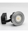 Outlet: SUNS 6,5W Lågprofil downlight - DimTone, RA95, Borstat stål