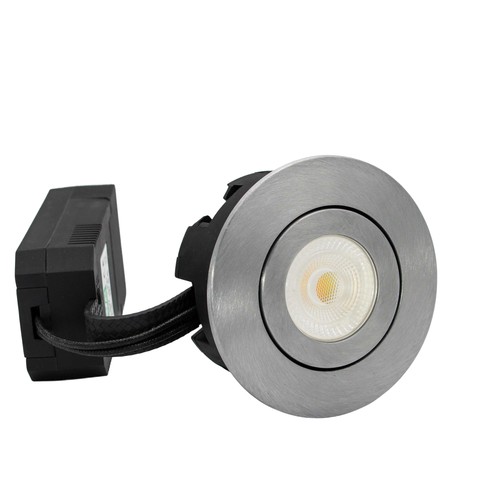 Outlet: SUNS 6,5W Lågprofil downlight - DimTone, RA95, Borstat stål