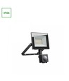 20W strålkastare - IP44, svart, PIR-sensor
