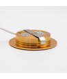 LEDlife Reco68 köksbelysning RA92 - Hål: Ø5,5 cm, Mål: Ø6,8 cm, Guld, 2,7W, 12V DC