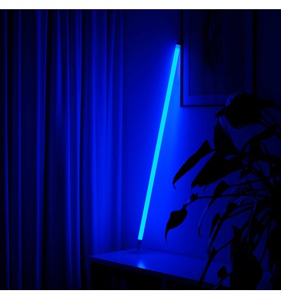 120cm Neon Tube LED Blå - Designerrör, inkl. sladd