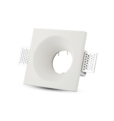 GU10 Lampa - Fyrkantig, Vit
