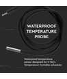 Vattentät temperatursensor - kompatibel med Alexa, Google Home