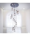 G45 LED-lampa 3.5W E27 - RGB+6400K Dimbar, RF-kontroll, Dimbar