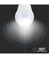 G45 LED-lampa 3.5W E27 - RGB+6400K Dimbar, RF-kontroll, Dimbar