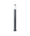 V-Tac Grå trädgårdslampa, rostfri - 110 cm, IP44 utomhus, E27 sockel, utan ljuskälla
