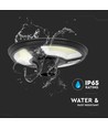 10W LED Solcells Rund Trädgårdslampa - Sensor RF Kontroll, 6500K, IP65