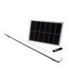 V-Tac 120cm armatur inkl. solpanel - 18W, CCT(3-i-1), Sensor, RF fjärrkontroll, IP65 utomhus