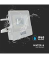 10W Strålkastare - PIR Sensor, Samsung Chip, 1m Kabel, 6500K, Vit Hölje