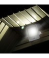 30W strålkastare PIR sensor Samsung chip 1m kabel 6500K vit hölje