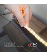 90 LED Striplight - 6400K, IP20, 24V, 200lm/W