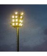 50W LED projektor - Samsung chip, 6500K, svart hölje, 137lm/W