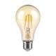 E27 10W LED filament lampa - A67, Amber glas, 2200K, 950lm