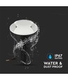 1W LED Inground Spotlight - Ljus 3000K, Vit.