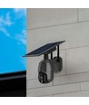 Utomhus WiFi PTZ solcellsdriven kamera - 360° Trygghet, Full HD & Färgnattseende, IP65, Svart