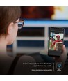 Utomhus WiFi PTZ solcellsdriven kamera - 360° Trygghet, Full HD & Färgnattseende, IP65, Svart