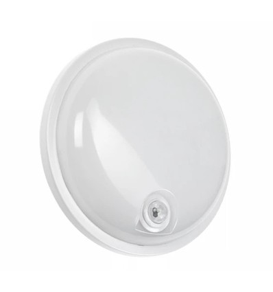 20W LED Technic lampa - IP54, IK07, 230V, Rund, 4000K, PIR sensor, Spectrum