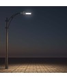 V-Tac 30W LED gatulampa - Ø50/Ø60mm, Samsung chip, IP65, grått hus