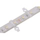 20 stk. transparenta monteringsklämmor till LED strip - 8mm, passar till IP65 strips