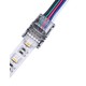 LED strip skarv till lösa ledningar - 12mm, RGB+W, IP20, 5V-24V