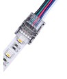 LED strip skarv till lösa ledningar - 12mm, RGB+W, IP20, 5V-24V