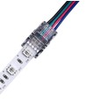 LED strip skarv till lösa ledningar - 10mm, RGB, IP65, 5V-24V