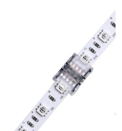 Skarv för LED strip - 10mm, RGB, IP20, 5V-24V