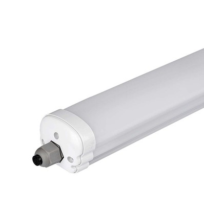 60cm 18W vattentät komplett LED-armatur, genomkopplad - 2340lm, 130lm/W, IP65, 6 års garanti