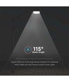 V-Tac 30W LED gatulampa - Ø60mm, IP65