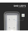 V-Tac 30W LED gatulampa - Ø60mm, IP65