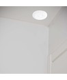 V-Tac 360° mikrovågssensor - Rörelsesdetektor, max 1000W, vitt hölje