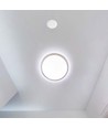 V-Tac 360° mikrovågssensor - Rörelsesdetektor, max 1000W, vitt hölje