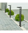 5,5W LED Solcells Pollare Lampa - PIR Sensor, IP54