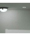 PIR Sensor takmontering - 360° Detekteringsräckvidd, Vit Hus