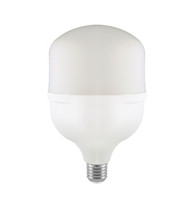 T120 LED Lampa 40W E27 - Plast, 6500K, med E40 Ring