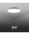 V-Tac Rund 40W LED taklampa, CCT - 3 ljusfärger och dimning via fjärrkontroll, Ø40cm