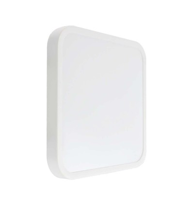 18W LED taklampa - IP44, 25 x 25cm, vit kant, Samsung LED Chip, inkl. ljuskälla