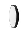 V-Tac 18W LED taklampa - Samsung Chip, Ø25cm, IP44, svart kant, inkl. ljuskälla