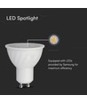 GU10 6W LED-spotlight - Samsung LED-chip