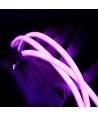 5m 11,5W/m Lila Neon COB strip - 230V, IP67 vattentät, 288 LED, Kan klippas var 10:e cm