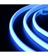 5m 11,5W/m Ljusblå Neon COB strip - 230V, IP67, 288 LED, kan klippas var 10:e cm