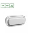 Pastilo 10W - CCT 230V 120° IP54 IK10 205x105x47mm, vit oval